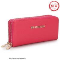 michael kors saffiano continental groot roze portefeuilles Portemonnee Prijs y4fis492